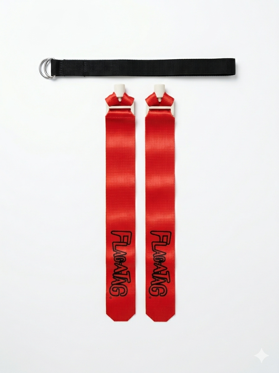 Flag-a-Tag Flag Football Belt w/ 2 Flags